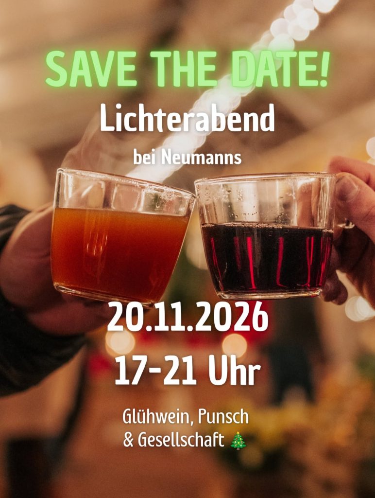 Lichterabend bei Neumanns am 20. November 2026